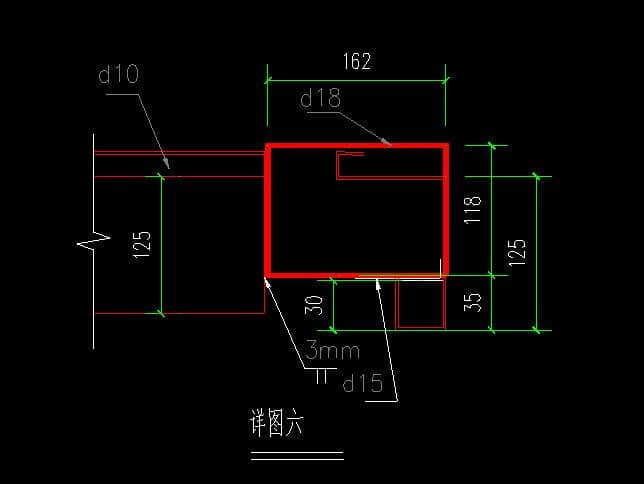 箱房立柱轉(zhuǎn)角設(shè)計(jì)圖